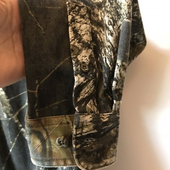 Russell Outdoors hunting shacket youth explorer camo long sleeve L 14/16 - Picture 5 of 7